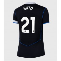 Stroje piłkarskie Chelsea Jorrel Hato #21 Koszulka Trzeciej dla damskie 2025-26 Krótki Rękaw